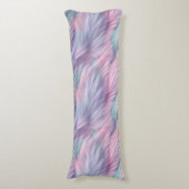 Coussins Longs Pastel Rainbow Fur (Devant (Vertical))