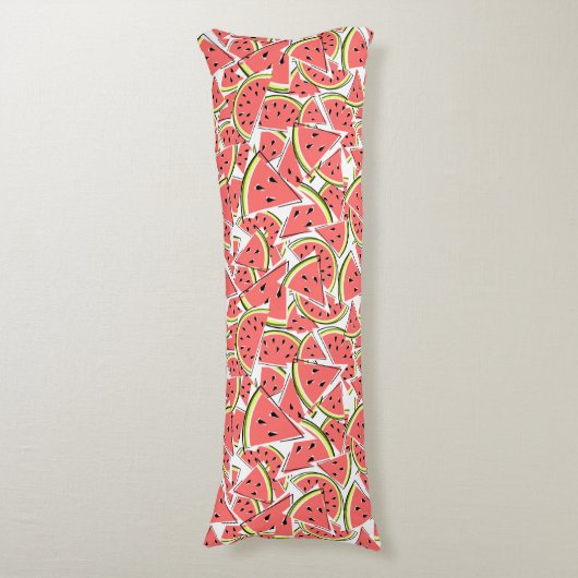 Coussins Longs Pastèque (Devant (Vertical))