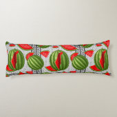 Coussins Longs Pastèque Palestine - Slice (Dos)