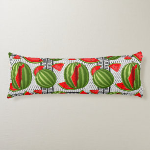 Coussins Longs Pastèque Palestine - Slice
