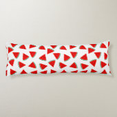 Coussins Longs Pastèques triangulaires (Dos)