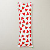 Coussins Longs Pastèques triangulaires (Devant (Vertical))