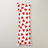 Coussins Longs Pastèques triangulaires (Dos (Vertical))