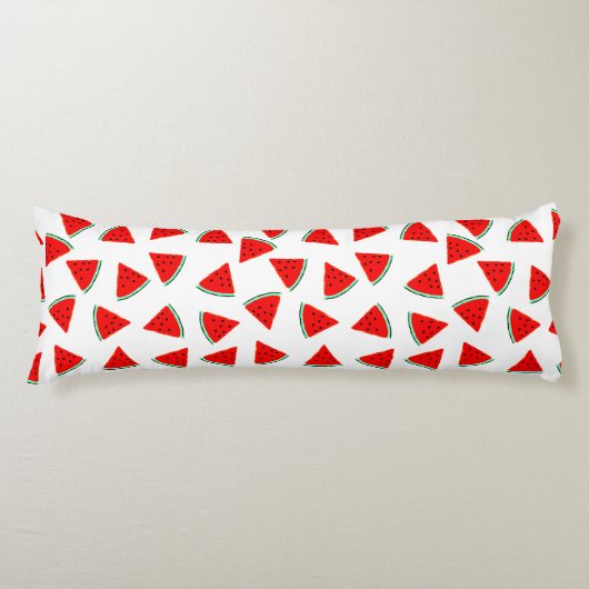 Coussins Longs Pastèques triangulaires (Devant)