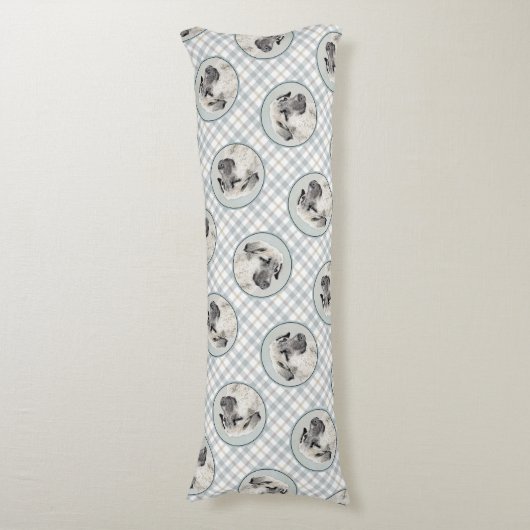 Coussins Longs Pasteur anatolien Peinture de la Faune de Chien Ar (Devant (Vertical))