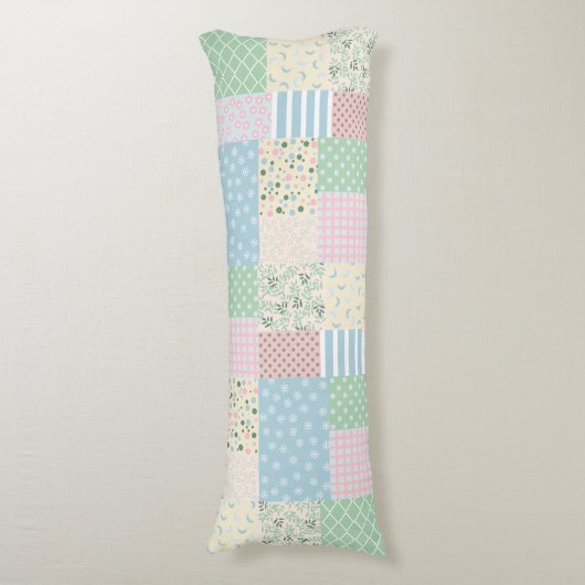Coussins Longs Patchwork (Devant (Vertical))