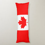 Coussins Longs Patriotic National Flag of Canada (Dos (Vertical))