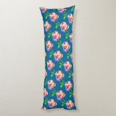 Coussins Longs Patriotique Drapeau Rose Oreiller (Dos (Vertical))