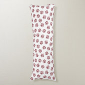 Coussins Longs Patrouilles de Doodle, Paws de Chien, Paws De Bour (Devant (Vertical))