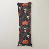 Coussins Longs Pattern d'Halloween (Devant (Vertical))