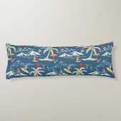 Coussins Longs Patters tropicaux (Dos)