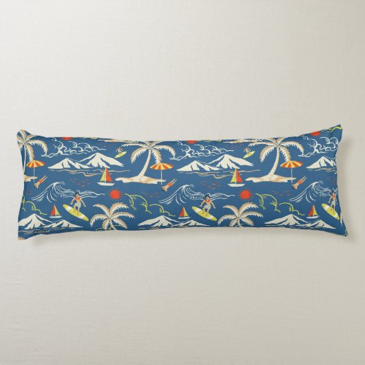 Coussins Longs Patters tropicaux (Dos)