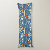 Coussins Longs Patters tropicaux (Dos (Vertical))