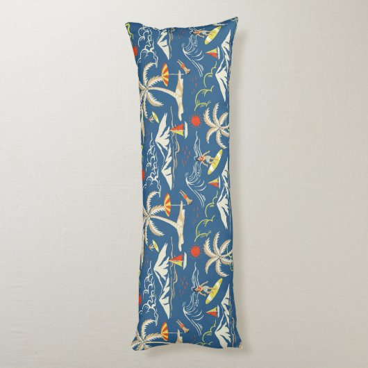 Coussins Longs Patters tropicaux (Dos (Vertical))