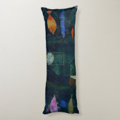 Coussins Longs Paul Klee Fish Magic Peinture Abstraite Art graphi (Dos (Vertical))