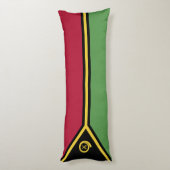 Coussins Longs pavillon de Vanuatu (Dos (Vertical))