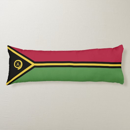 Coussins Longs pavillon de Vanuatu (Devant)