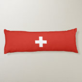 Coussins Longs pavillon suisse (Dos)