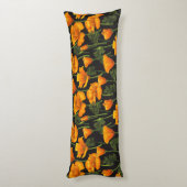 Coussins Longs Pavot de Californie (Dos (Vertical))