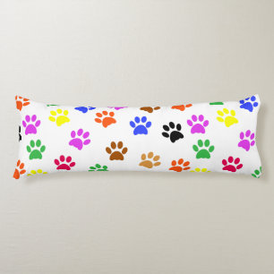 Coussins Longs Paws colorés