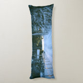 Coussins Longs Pays Neige de Noël (Dos (Vertical))