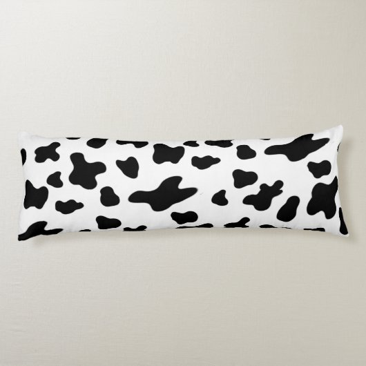 Coussins Longs Pays Points noirs et blancs de vache (Dos)