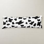 Coussins Longs Pays Points noirs et blancs de vache (Devant)