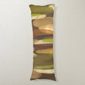 Coussins Longs Paysage Abstrait de ton terrestre (Devant (Vertical))