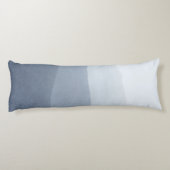 Coussins Longs Paysage Abstrait moderne Tons gris pastel (Dos)