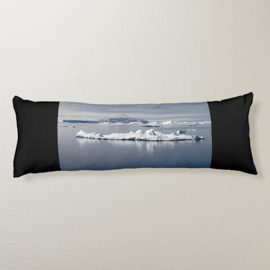 Coussins Longs Paysage antarctique (Dos)