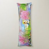 Coussins Longs Paysage aquarelle (Dos (Vertical))