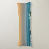 Coussins Longs Paysage marin du coucher de soleil 45 (Devant (Vertical))
