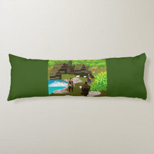 Coussins Longs Paysage rural