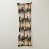 Coussins Longs "Paysage serein d'hiver" (Dos (Vertical))