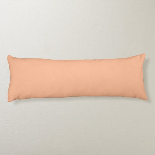 Coussins Longs Peach Fuzz Solid (Dos)