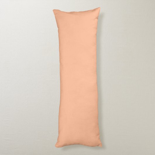 Coussins Longs Peach Fuzz Solid (Dos (Vertical))