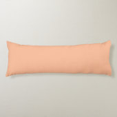 Coussins Longs Peach Fuzz Solid (Devant)