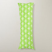 Coussins Longs Pear Green Fleur de Lys (Devant (Vertical))
