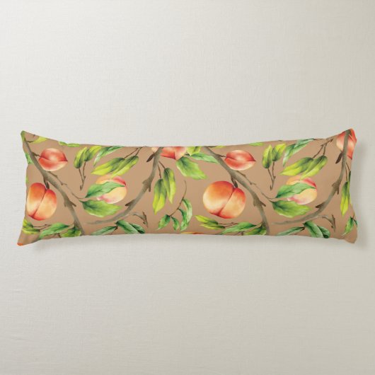Coussins Longs Pêche sur l'arbre (Devant)
