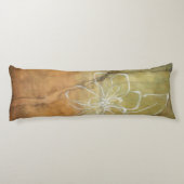 Coussins Longs Peinture abstraite de silhouette sur l'arrière - (Dos)