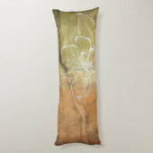 Coussins Longs Peinture abstraite de silhouette sur l'arrière - (Dos (Vertical))