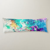 Coussins Longs Peinture Abstraite mignonne (Dos)