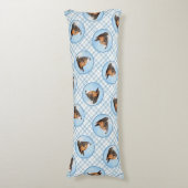 Coussins Longs Peinture Basenji Châtaignier Rouge Brindle mignon  (Devant (Vertical))