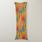 Coussins Longs Peinture colorée (Devant (Vertical))