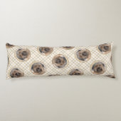 Coussins Longs Peinture de berger pyrénéen à poils longs art de c (Dos)