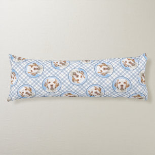 Coussins Longs Peinture de Clumber Spaniel Chien de Compagnie Ori