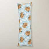 Coussins Longs Peinture de Rhodesian Ridgeback Rouge Blé Chien Ar (Dos (Vertical))