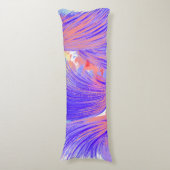 Coussins Longs Peinture et plumes (Devant (Vertical))