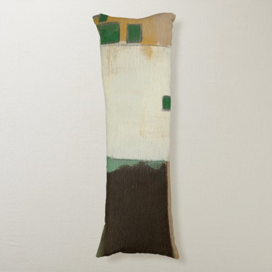 Coussins Longs Peinture expressionniste avec pointes de brosse lo (Devant (Vertical))