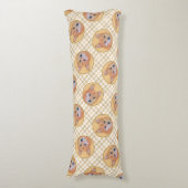 Coussins Longs Peinture finlandaise Spitz mignonne Original Anima (Devant (Vertical))